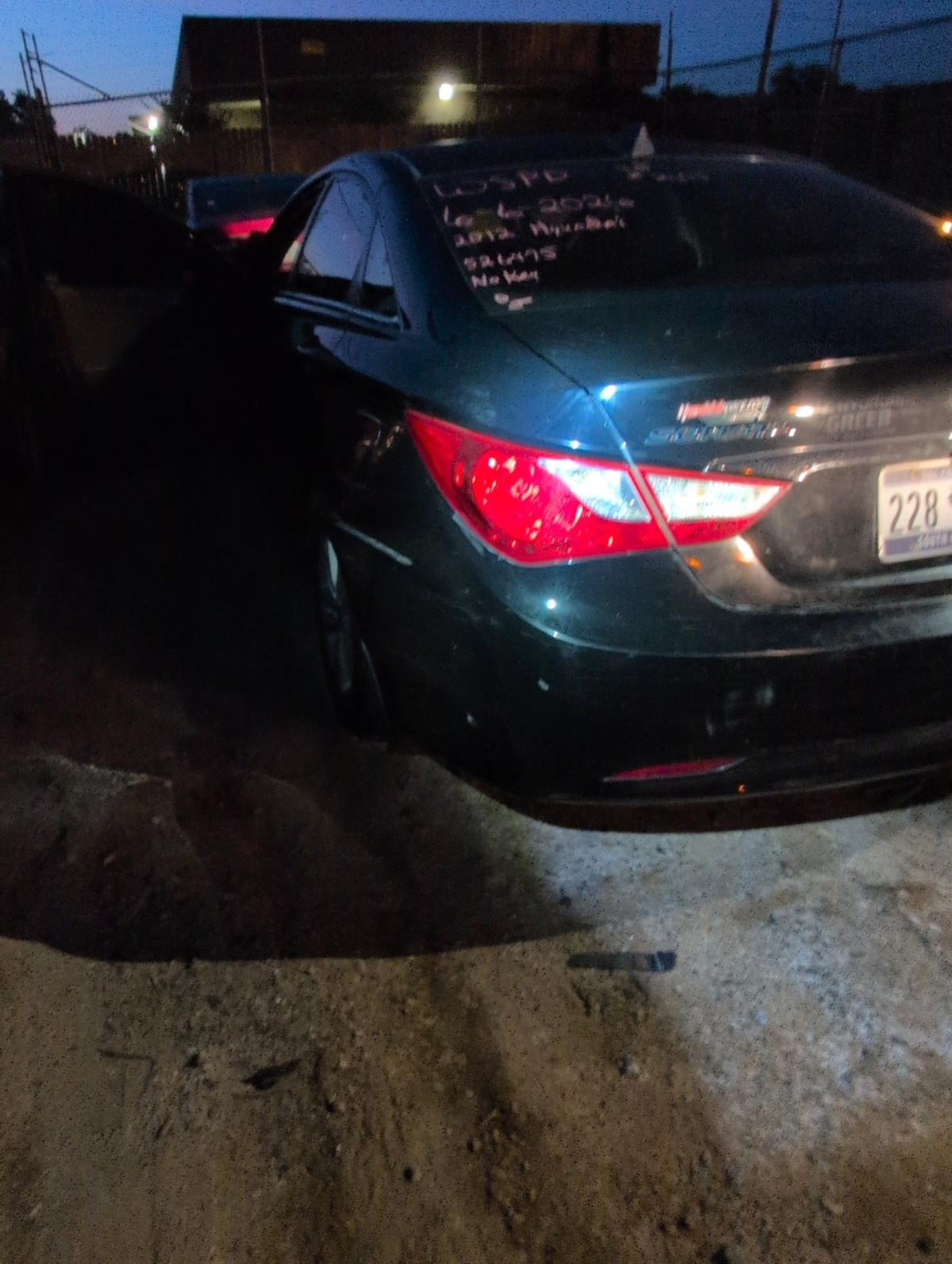2013 Hyundai Sonata - Court Order